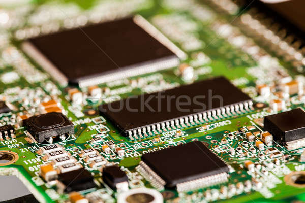 Detalhes extremo computador abstrato tecnologia Foto stock © aetb