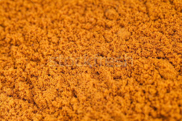 Turmeric Powder Macro Texture Stock photo © aetb