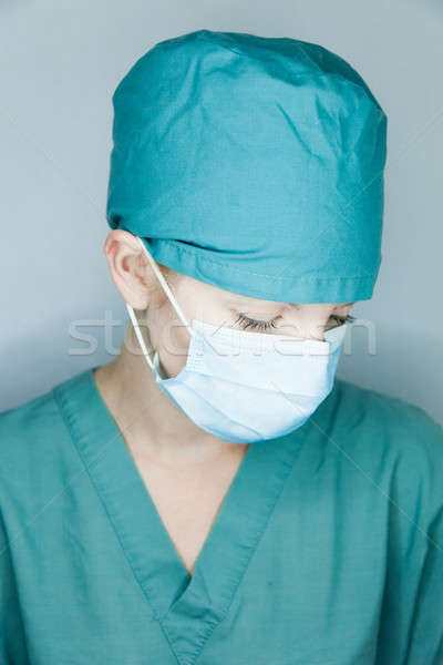 Nurse looking down
 Stock photo © aetb
