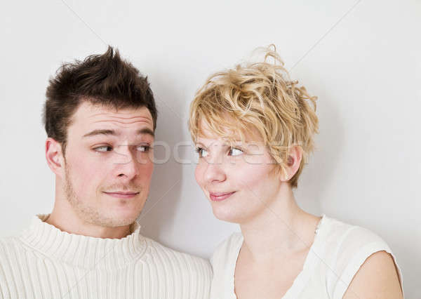 Young Couple looking at each others
 Stock photo © aetb