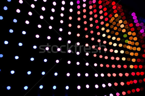 ライト パネル 孤立した 黒 壁 ストックフォト © aetb