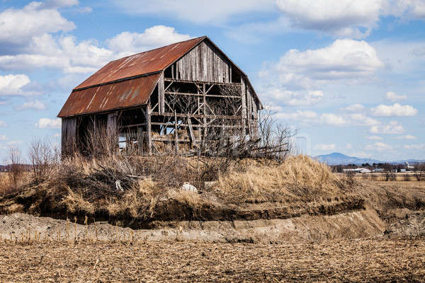 Old Abandoned Barn Stock photo © aetb