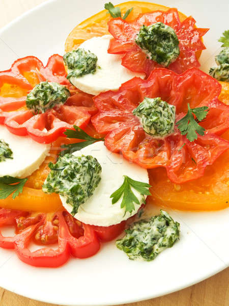 Tomato salad Stock photo © AGfoto