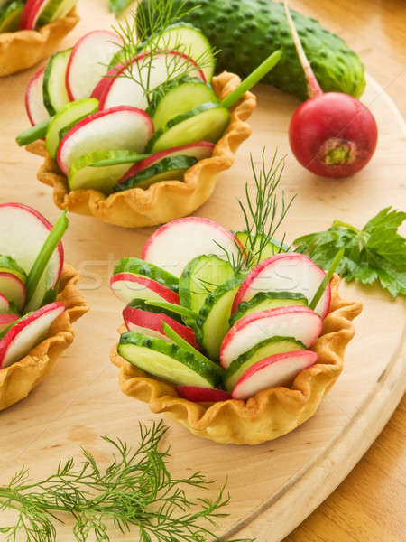 Tartlets Stock photo © AGfoto