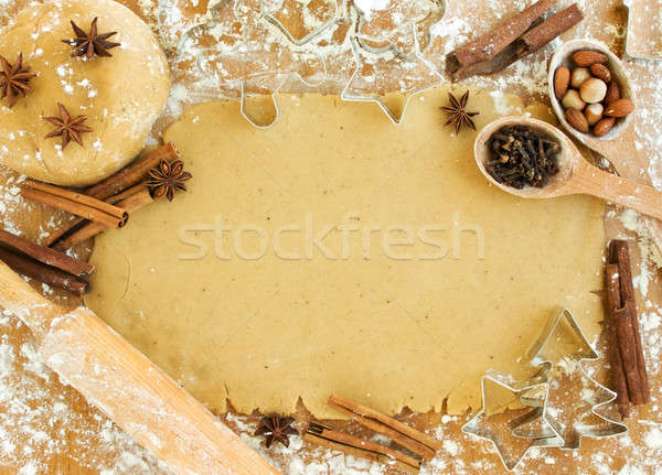 Christmas baking Stock photo © AGfoto