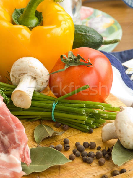 Food ingridients Stock photo © AGfoto