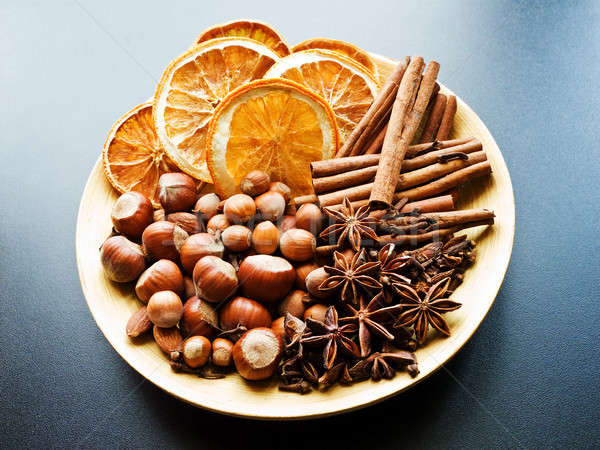 Stock photo: Christmas aromatic spices