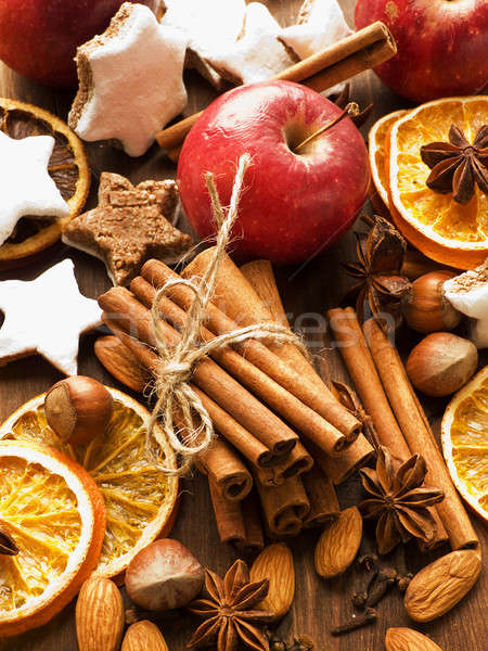Stock photo: Christmas spices