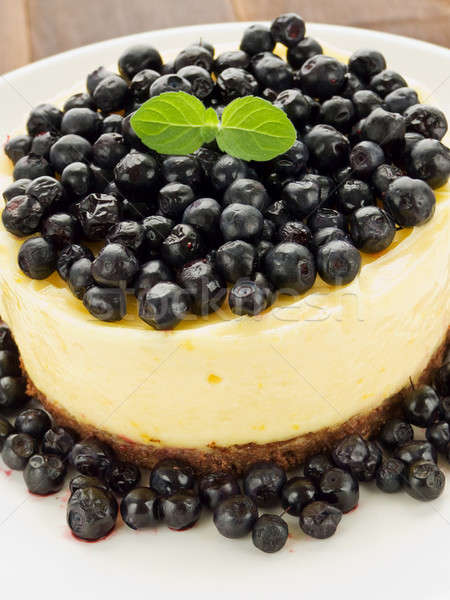 Lemon cheesecake Stock photo © AGfoto