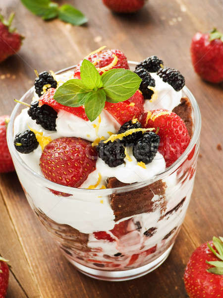 Parfait Stock photo © AGfoto