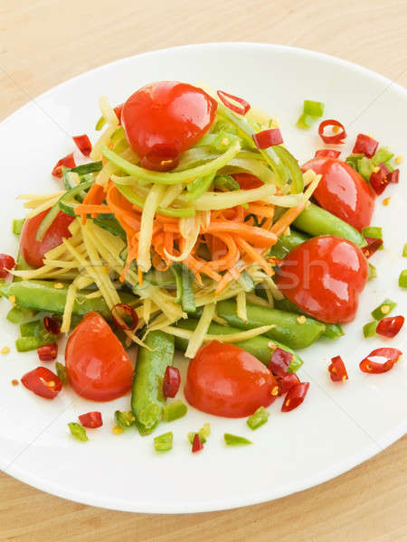 Vegetables stir-fry Stock photo © AGfoto