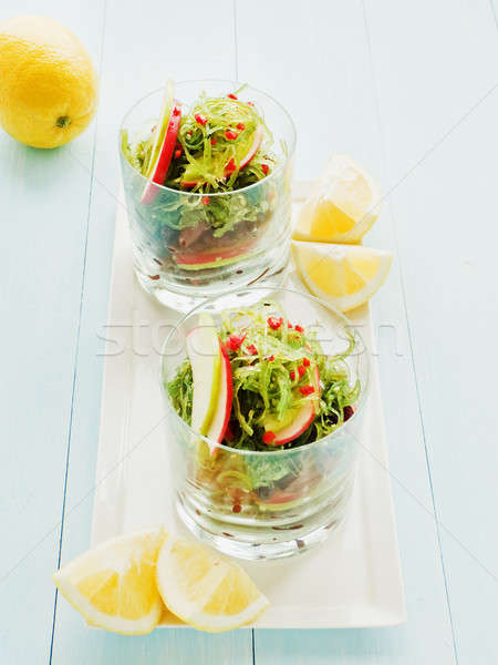 Salade japans Rood bonen citroen peper Stockfoto © AGfoto