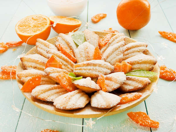 French dessert Madeleines Stock photo © AGfoto