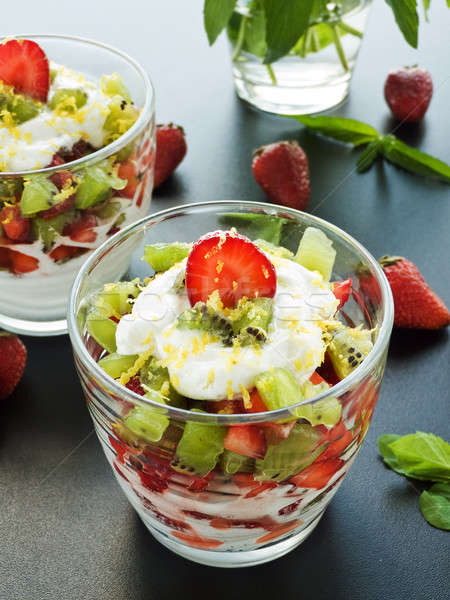 Parfait Stock photo © AGfoto