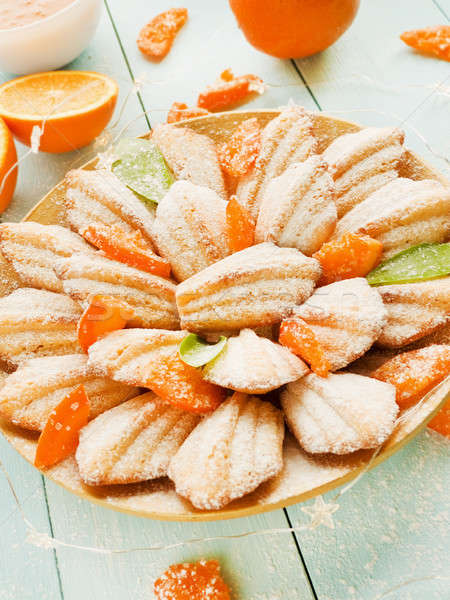 French dessert Madeleines Stock photo © AGfoto