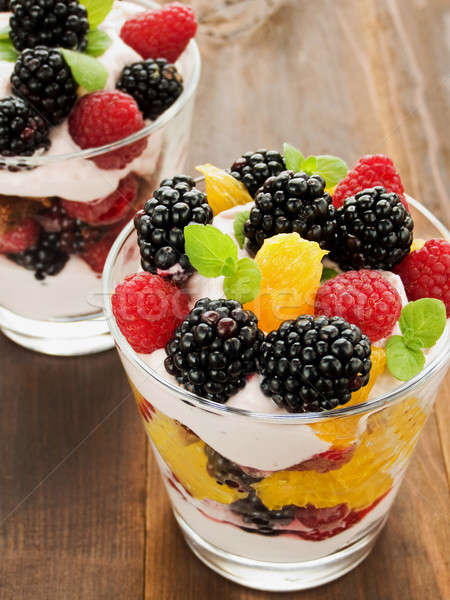 Parfait Stock photo © AGfoto