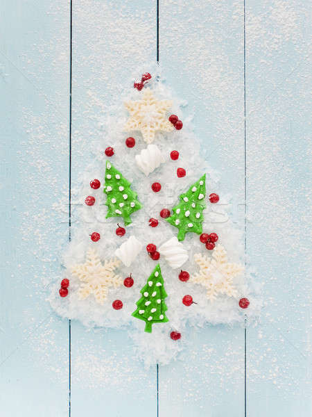 Christmas tree background Stock photo © AGfoto