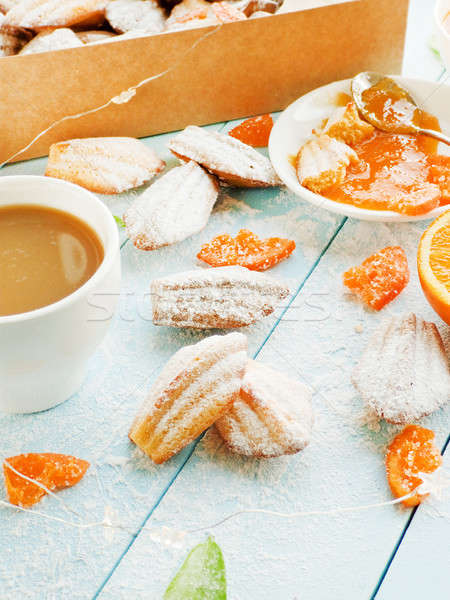 French dessert Madeleines Stock photo © AGfoto