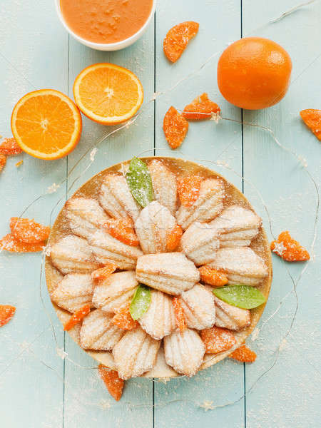 French dessert Madeleines Stock photo © AGfoto