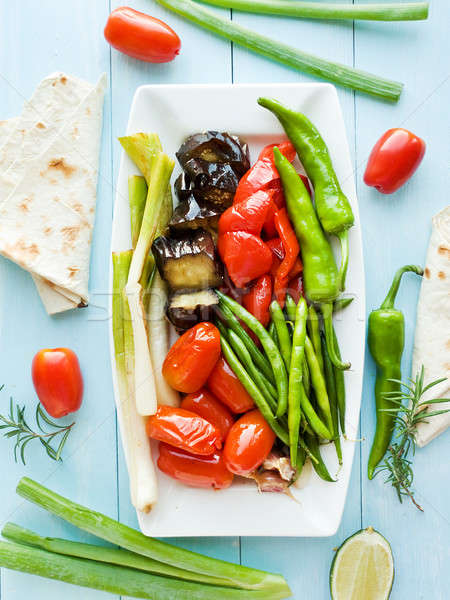 Stir fry veggies Stock photo © AGfoto