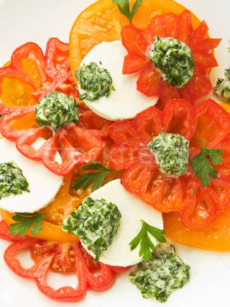 Tomato salad Stock photo © AGfoto