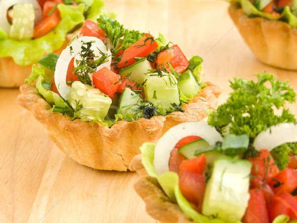 Tartlets Stock photo © AGfoto