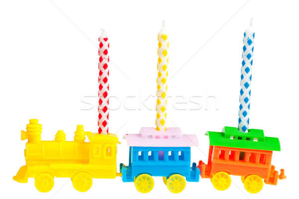 Birthday candles Stock photo © AGorohov