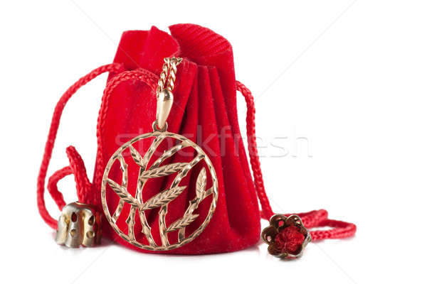 Little red bag Stock photo © AGorohov