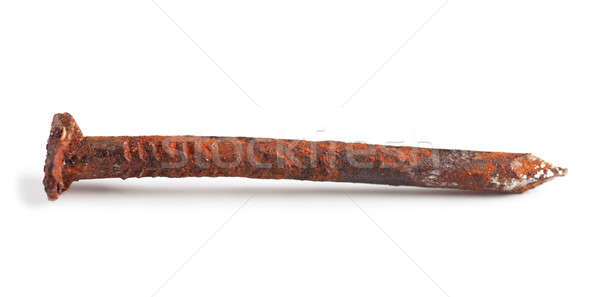 Rusty nail Stock photo © AGorohov