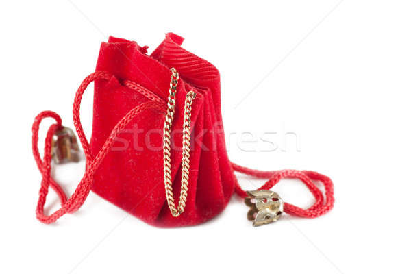 Little red bag Stock photo © AGorohov