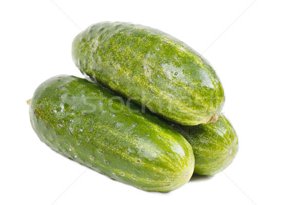 Three cucumbers Stock photo © AGorohov