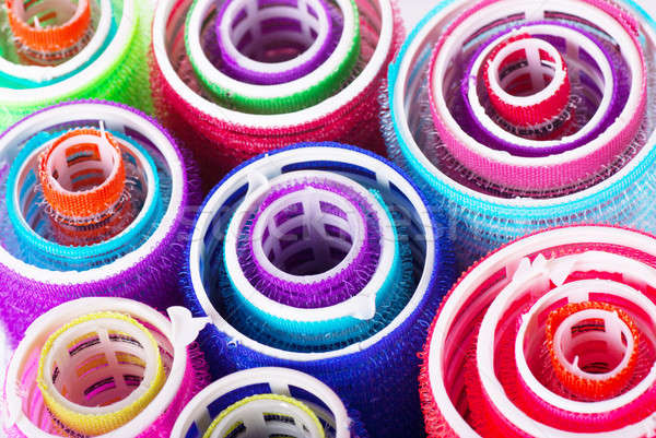 Hair rollers Stock photo © AGorohov