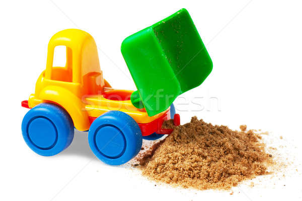 Colorful toy truck Stock photo © AGorohov