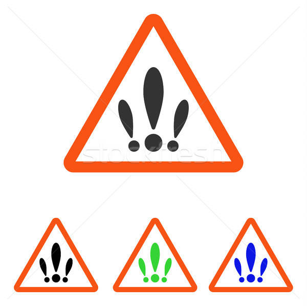 Múltiple problemas vector icono ilustración estilo Foto stock © ahasoft