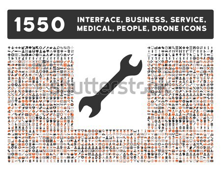 Arrow Down Right Icon and More Interface, Business, Tools, People, Medical, Awards Flat Vector Icons Stock photo © ahasoft
