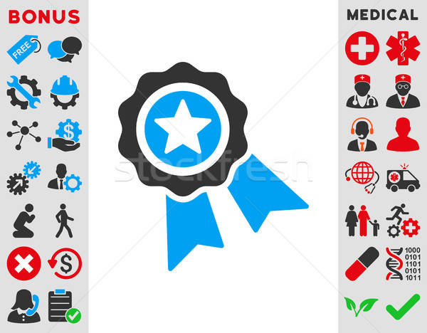 Calidad sello icono vector estilo símbolo Foto stock © ahasoft