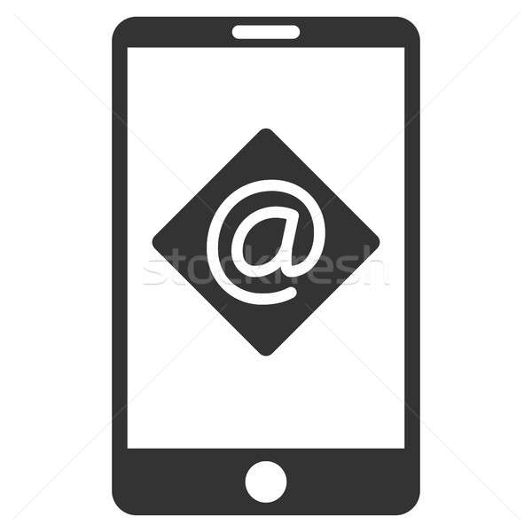 Mobile Email Flat Raster Icon Stock photo © ahasoft
