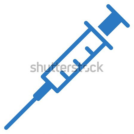 Empty Syringe Flat Icon Stock photo © ahasoft