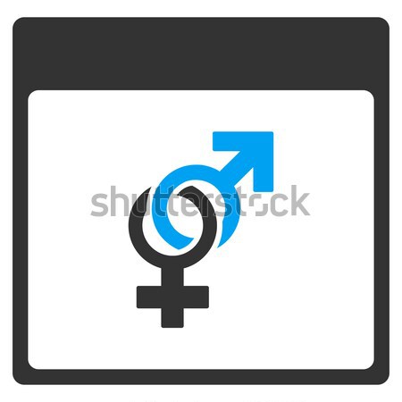 Sexuelle symboles vecteur icône illustration style Photo stock © ahasoft