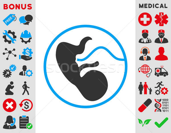 Pregnancy Icon Stock photo © ahasoft
