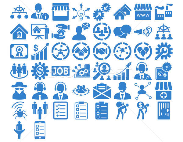 Business Icon Set Stock photo © ahasoft
