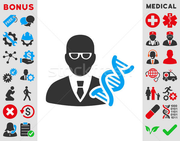 Genetic Engineer Icon Stock photo © ahasoft