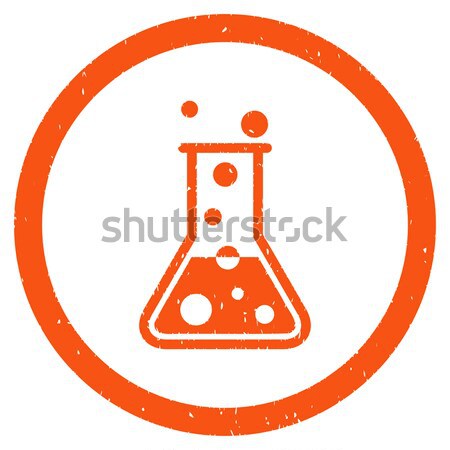 Infection Container Flat Icon Stock photo © ahasoft