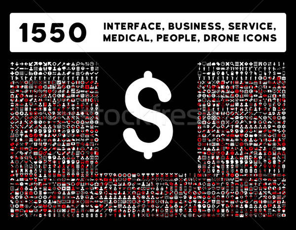 Interface negócio ferramentas pessoas médico Foto stock © ahasoft