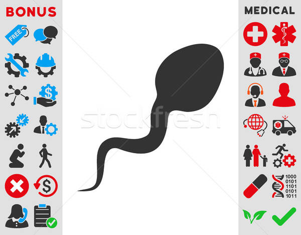 Spermatozoon Icon Stock photo © ahasoft