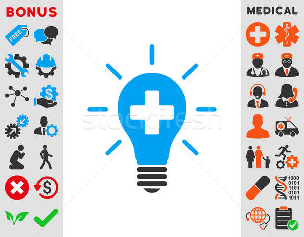 Medical Electric Lamp Icon Stock photo © ahasoft