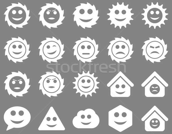 Foto stock: Herramientas · artes · sonrisas · emociones · iconos · establecer