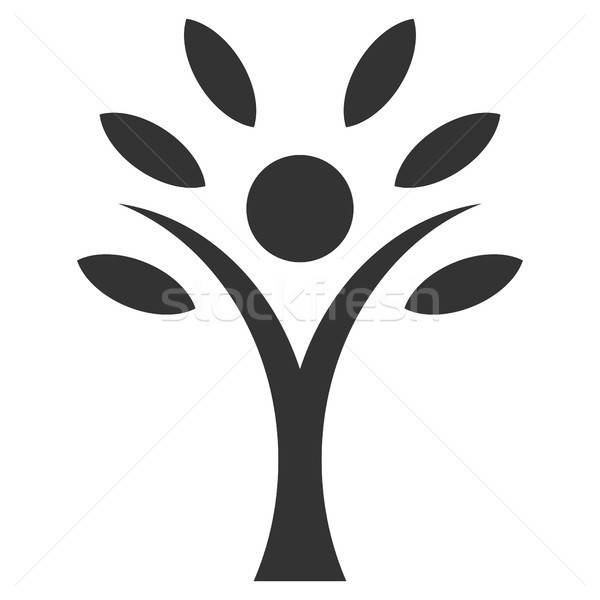 Eco Man Flat Icon Stock photo © ahasoft