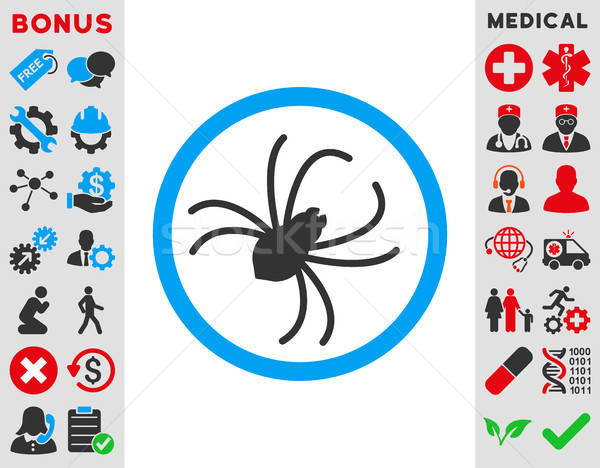 Spider Icon Stock photo © ahasoft