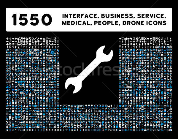 Interface, Business, Tools, People, Medical, Awards Vector Icons Stock photo © ahasoft